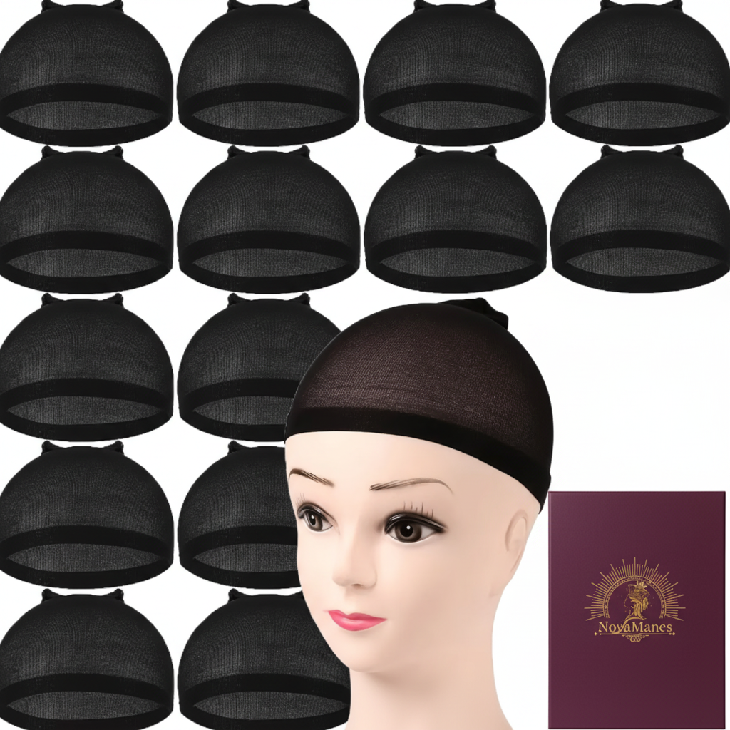 NovaManes Nylon Wig Caps