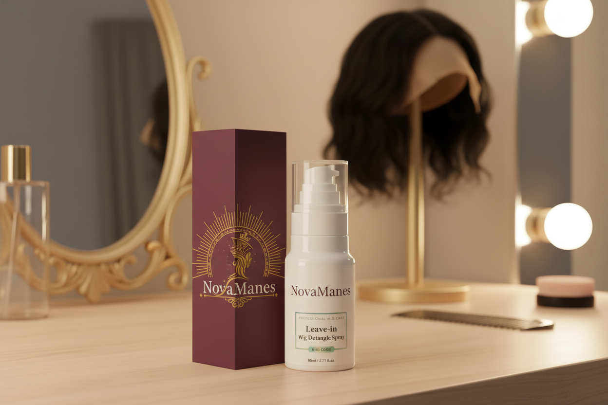 NovaManes Leave-in Detangle Spray - Lifestyle